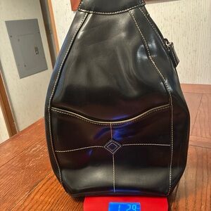 Mondani New York Sling Pack/Purse Simulated Leather Backpack